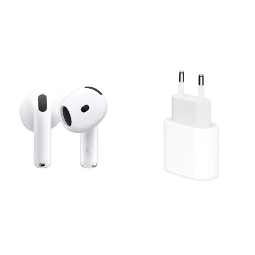 AirPods 4 e Adaptador de corrente USB-C de 20 W | Amazon.com.br